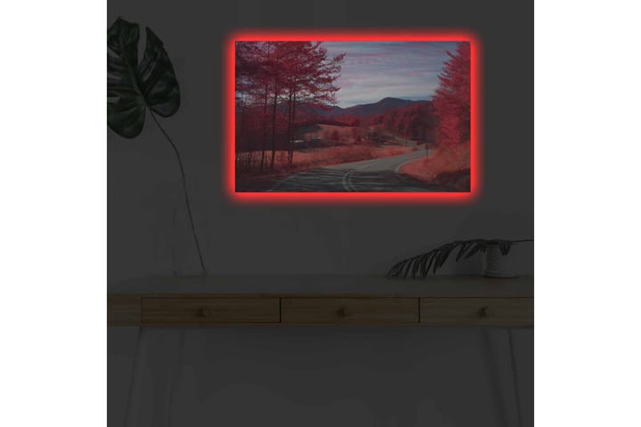 Seinäkoriste LED-valaistu Canvas Maalaus - Sisustustuotteet - Taulu & taide - Canvas-taulu