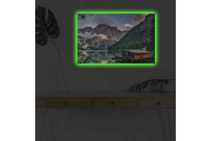 Seinäkoriste LED-valaistu Canvas Maalaus - Sisustustuotteet - Taulu & taide - Canvas-taulu