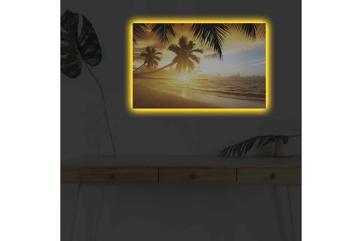 Seinäkoriste LED-valaistu Canvas Maalaus - Sisustustuotteet - Taulu & taide - Canvas-taulu