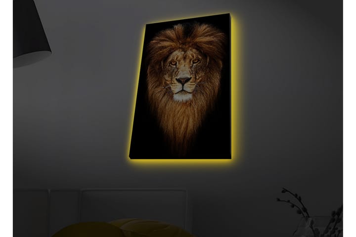 Seinäkoriste LED-valaistu Canvas Maalaus - Sisustustuotteet - Taulu & taide - Canvas-taulu