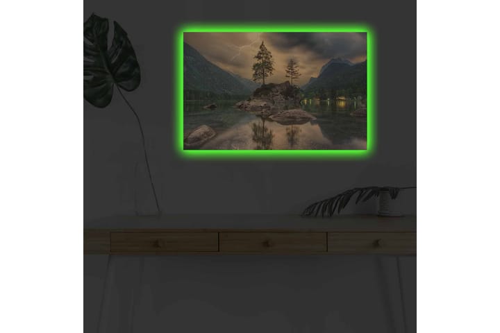 Seinäkoriste LED-valaistu Canvas Maalaus - Sisustustuotteet - Taulu & taide - Canvas-taulu