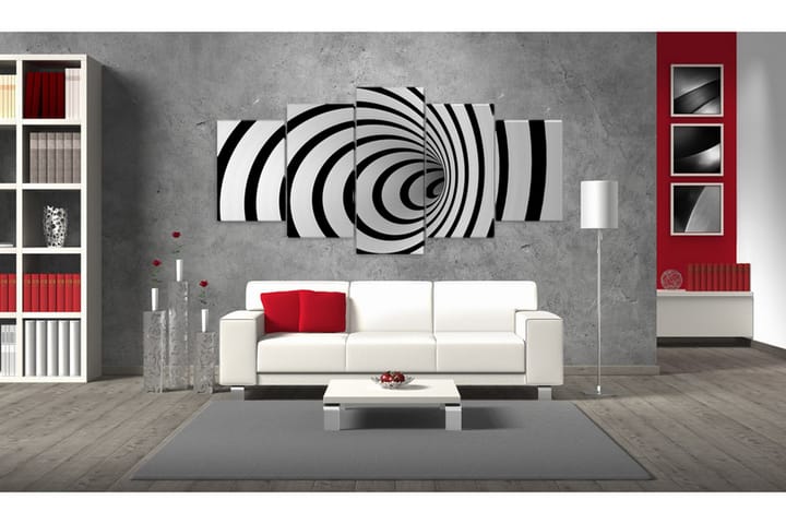 Taulu A Black & White Hole 200x100 - Artgeist sp. z o. o. - Sisustustuotteet - Taulu & taide - Canvas-taulu