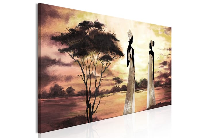 Taulu African Goddesses (1 Part) Narrow 150x50 - Artgeist sp. z o. o. - Sisustustuotteet - Taulu & taide - Canvas-taulu