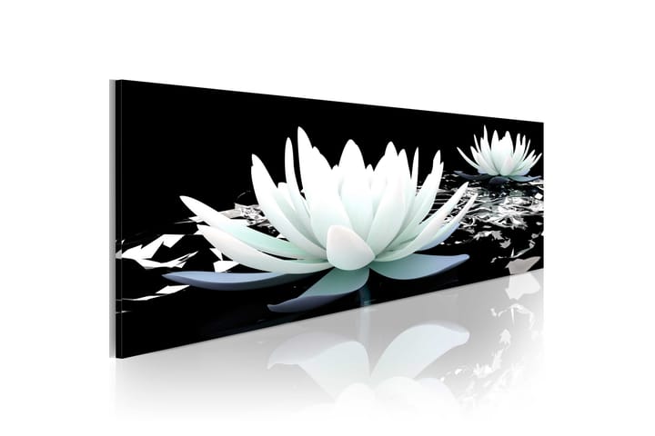 Taulu Alabaster Lilies 150x50 - Artgeist sp. z o. o. - Sisustustuotteet - Taulu & taide - Canvas-taulu