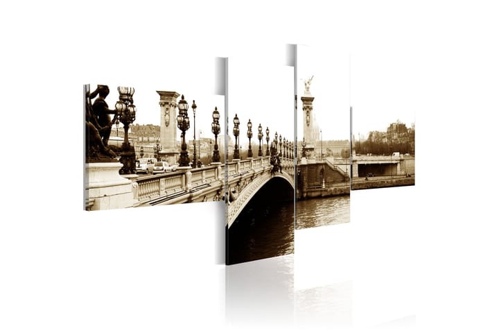 Taulu Alexander II Bridge Paris 200x90 - Artgeist sp. z o. o. - Sisustustuotteet - Taulu & taide - Canvas-taulu