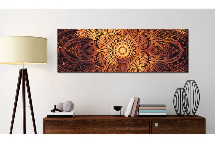 Taulu Amber Mandala 120x40 - Artgeist sp. z o. o. - Sisustustuotteet - Taulu & taide - Canvas-taulu