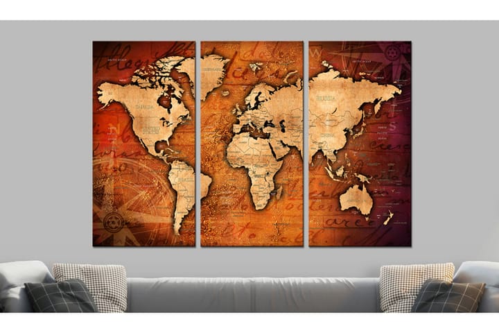 Taulu Amber Travels 120x80 - Artgeist sp. z o. o. - Sisustustuotteet - Taulu & taide - Canvas-taulu