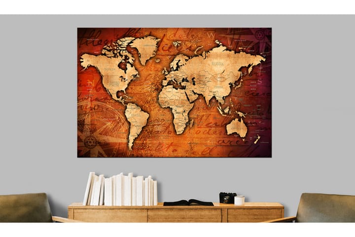 Taulu Amber World 120x80 - Artgeist sp. z o. o. - Sisustustuotteet - Taulu & taide - Canvas-taulu