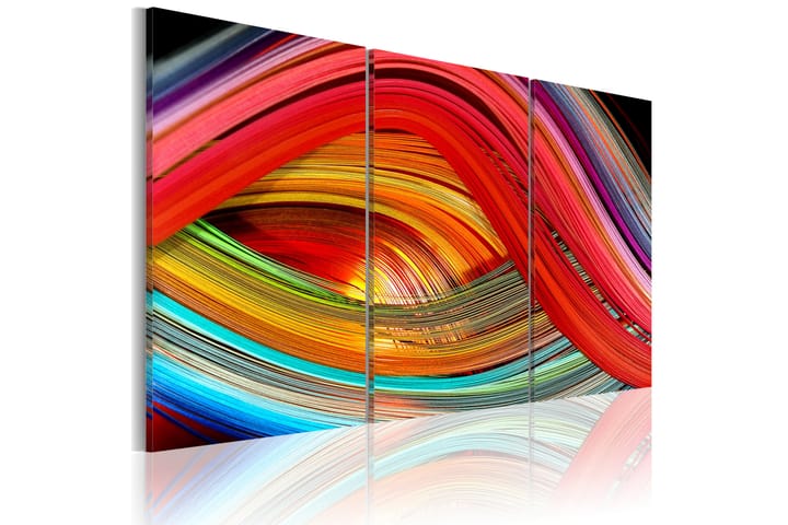 Taulu An Abstract Rainbow 60x40 - Artgeist sp. z o. o. - Canvas-taulu - Seinäkoristeet