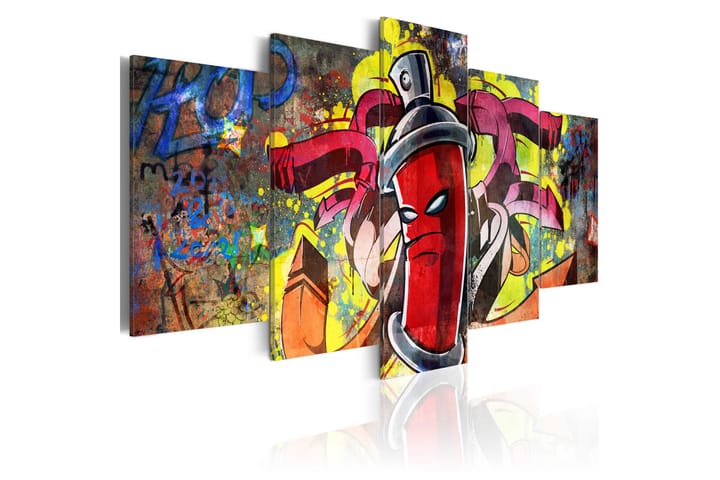 Taulu Angry Spray Can 200x100 - Artgeist sp. z o. o. - Sisustustuotteet - Taulu & taide - Canvas-taulu