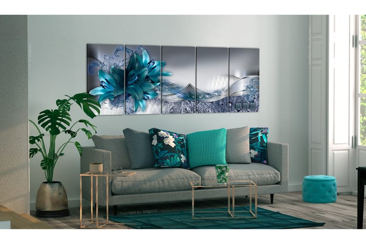 Taulu Arctic Lilies 200x80 - Artgeist sp. z o. o. - Sisustustuotteet - Taulu & taide - Canvas-taulu