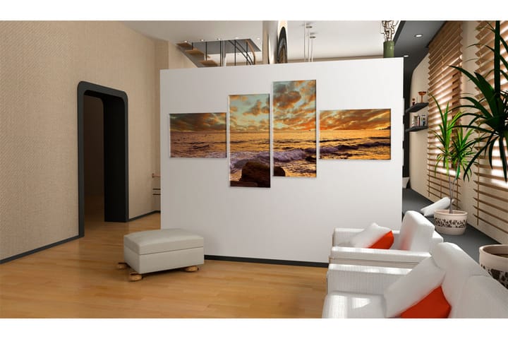 Taulu Auringonlasku meren yllä 100x45 - Artgeist sp. z o. o. - Sisustustuotteet - Taulu & taide - Canvas-taulu