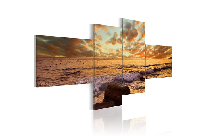 Taulu Auringonlasku meren yllä 100x45 - Artgeist sp. z o. o. - Sisustustuotteet - Taulu & taide - Canvas-taulu