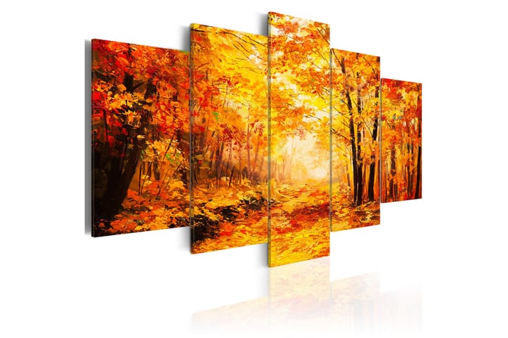 Taulu Autumn Alley 100x50 - Artgeist sp. z o. o. - Sisustustuotteet - Taulu & taide - Canvas-taulu