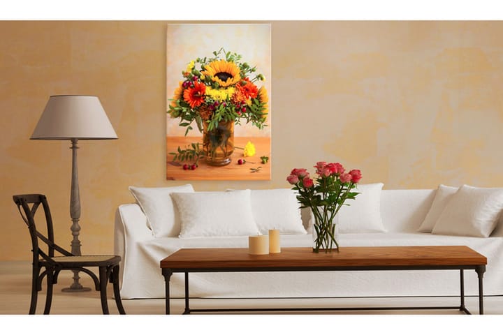 Taulu Autumnal Flowers 60x90 - Artgeist sp. z o. o. - Sisustustuotteet - Taulu & taide - Canvas-taulu