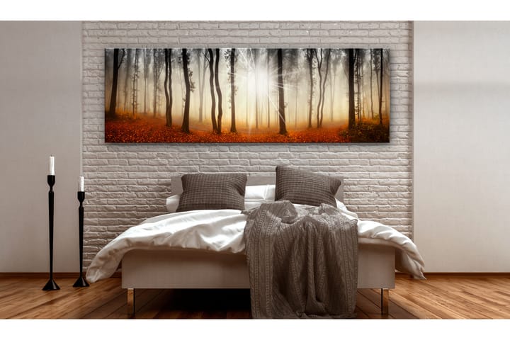 Taulu Autumnal Fog 135x45 - Artgeist sp. z o. o. - Canvas-taulu - Seinäkoristeet