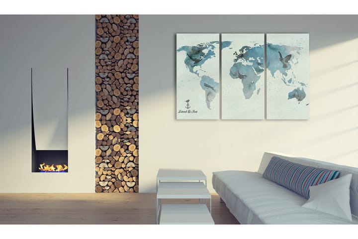 Taulu Avian Migration Triptych 60x40 - Artgeist sp. z o. o. - Sisustustuotteet - Taulu & taide - Canvas-taulu