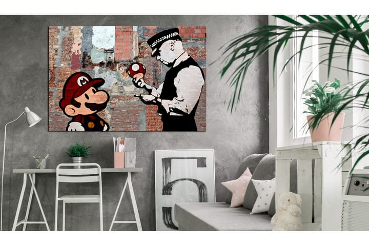 Taulu Banksy: One Last Time 120x80 - Artgeist sp. z o. o. - Sisustustuotteet - Taulu & taide - Canvas-taulu