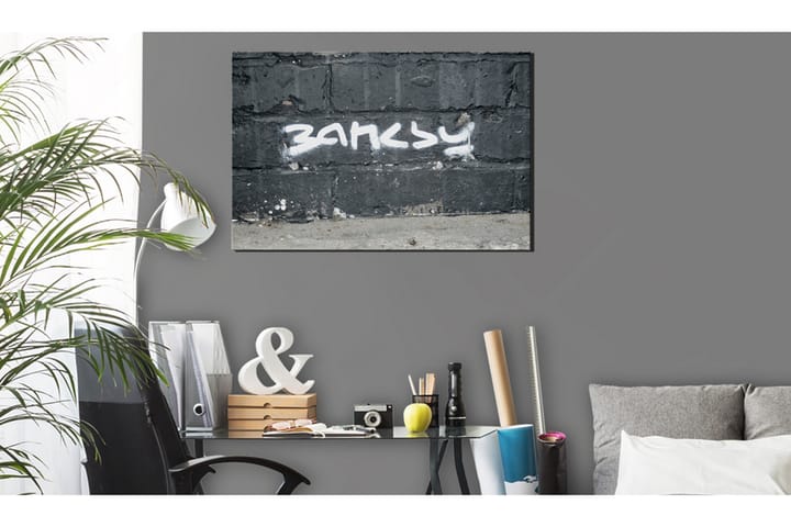 Taulu Banksy Signature 120x80 - Artgeist sp. z o. o. - Sisustustuotteet - Taulu & taide - Canvas-taulu