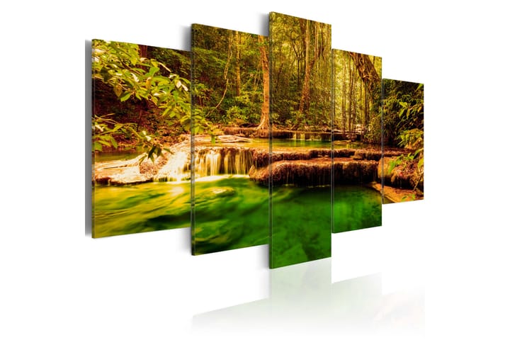 Taulu Beauty Of Nature Waterfall 200x100 - Artgeist sp. z o. o. - Sisustustuotteet - Taulu & taide - Canvas-taulu