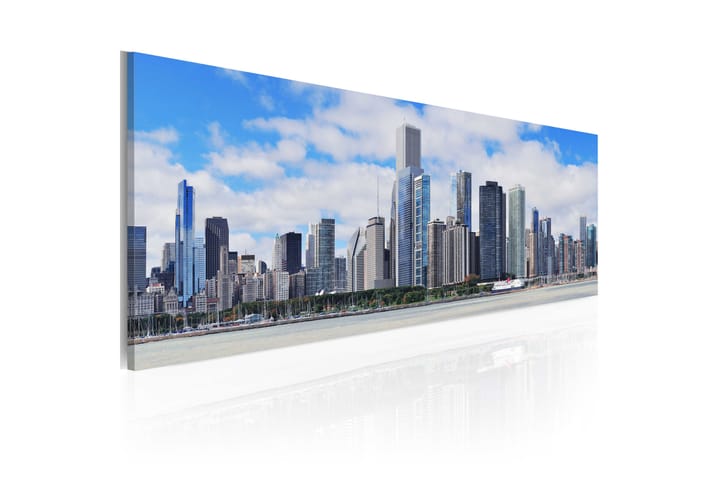 Taulu Big city big hopes 135x45 - Artgeist sp. z o. o. - Sisustustuotteet - Taulu & taide - Canvas-taulu