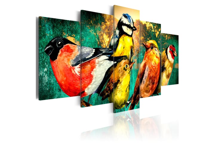 Taulu Birds Meeting 100x50 - Artgeist sp. z o. o. - Sisustustuotteet - Taulu & taide - Canvas-taulu