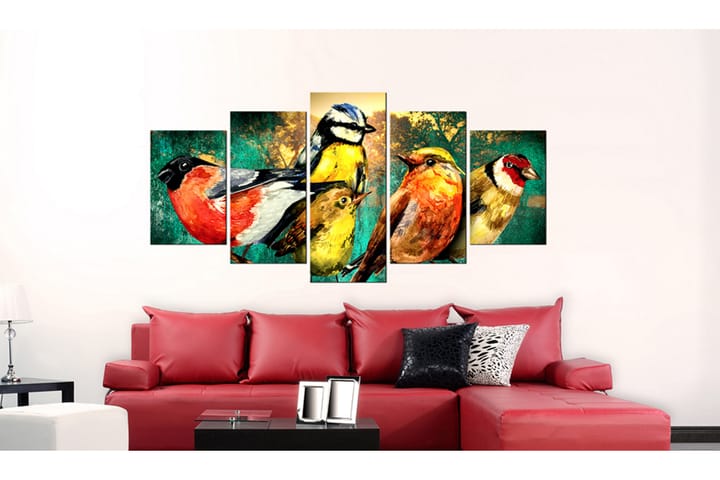 Taulu Birds Meeting 100x50 - Artgeist sp. z o. o. - Sisustustuotteet - Taulu & taide - Canvas-taulu