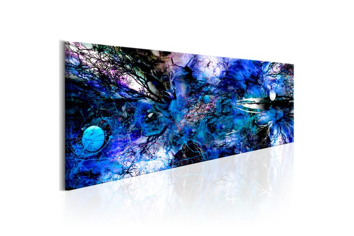 Taulu Blue Artistic Chaos 150x50 - Artgeist sp. z o. o. - Sisustustuotteet - Taulu & taide - Canvas-taulu