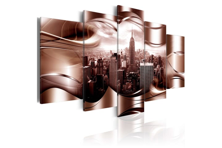 Taulu Burgundy New York 100x50 - Artgeist sp. z o. o. - Sisustustuotteet - Taulu & taide - Canvas-taulu