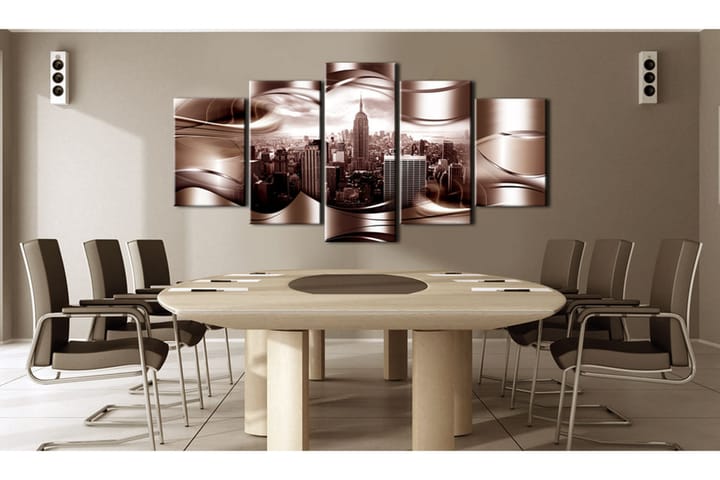 Taulu Burgundy New York 100x50 - Artgeist sp. z o. o. - Sisustustuotteet - Taulu & taide - Canvas-taulu