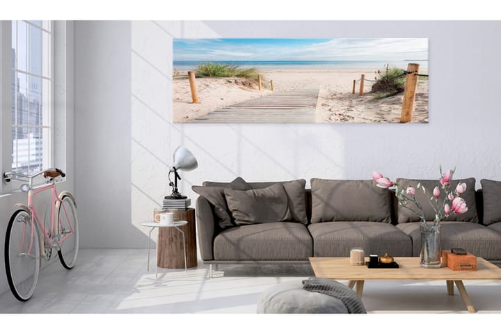 Taulu Charming Beach 120x40 - Artgeist sp. z o. o. - Sisustustuotteet - Taulu & taide - Canvas-taulu