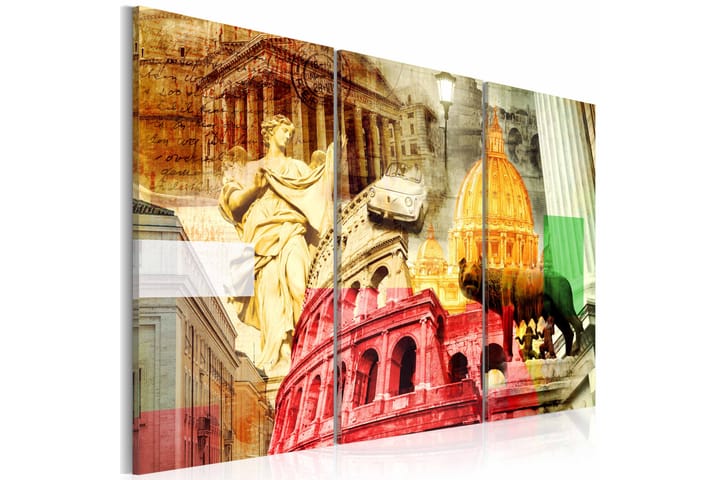 Taulu Charming Rome Triptych 60x40 - Artgeist sp. z o. o. - Sisustustuotteet - Taulu & taide - Canvas-taulu