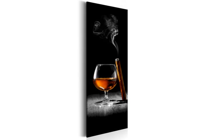 Taulu Cigar and Cogniac 40x120 - Artgeist sp. z o. o. - Sisustustuotteet - Taulu & taide - Canvas-taulu