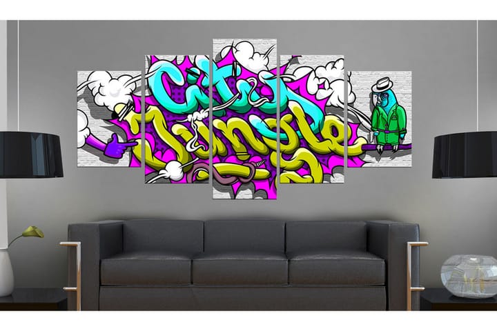 Taulu City Jungle 100x50 - Artgeist sp. z o. o. - Sisustustuotteet - Taulu & taide - Canvas-taulu