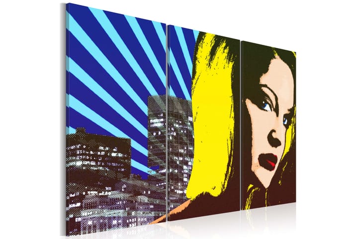 Taulu Citywoman 90x60 - Artgeist sp. z o. o. - Sisustustuotteet - Taulu & taide - Canvas-taulu