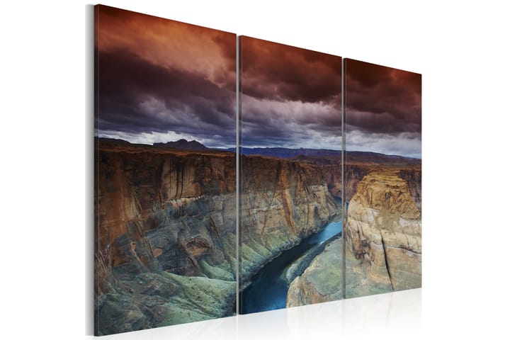 Taulu Clouds Over The Grand Canion In Colorado 60x40 - Artgeist sp. z o. o. - Canvas-taulu - Seinäkoristeet