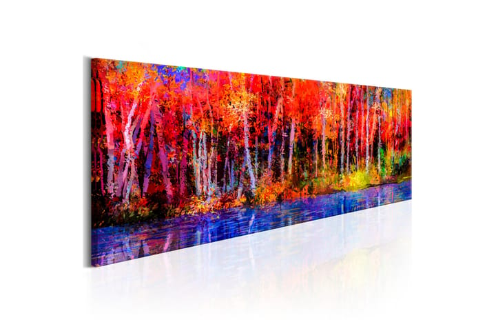 Taulu Colorful Autumn Trees 120x40 - Artgeist sp. z o. o. - Sisustustuotteet - Taulu & taide - Canvas-taulu