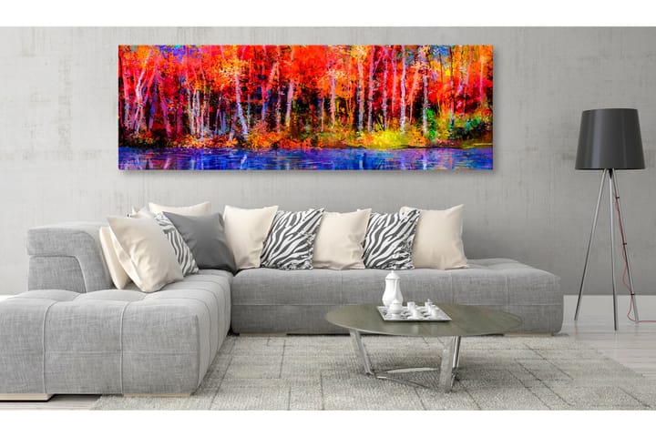 Taulu Colorful Autumn Trees 120x40 - Artgeist sp. z o. o. - Sisustustuotteet - Taulu & taide - Canvas-taulu