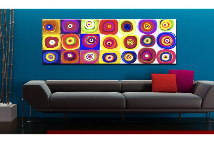 Taulu Colourful Carousel 135x45 - Artgeist sp. z o. o. - Sisustustuotteet - Taulu & taide - Canvas-taulu