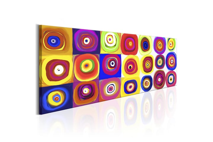 Taulu Colourful Carousel 135x45 - Artgeist sp. z o. o. - Sisustustuotteet - Taulu & taide - Canvas-taulu