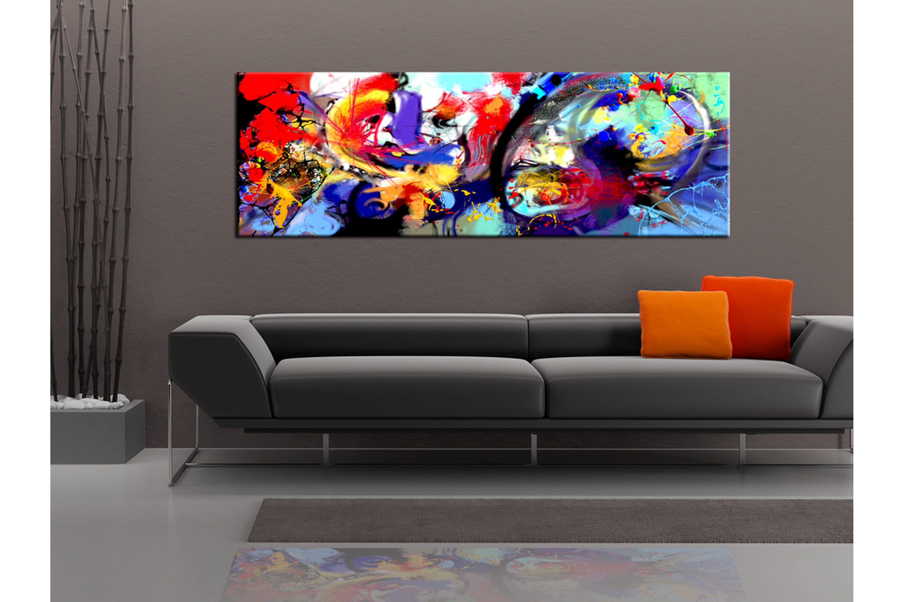 Taulu Colourful Immersion 135x45 - Artgeist sp. z o. o.