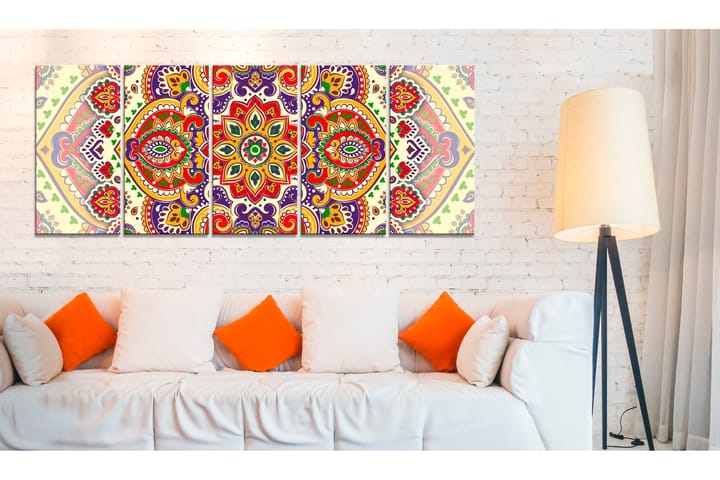 Taulu Colourful Ornament 200x80 - Artgeist sp. z o. o. - Sisustustuotteet - Taulu & taide - Canvas-taulu