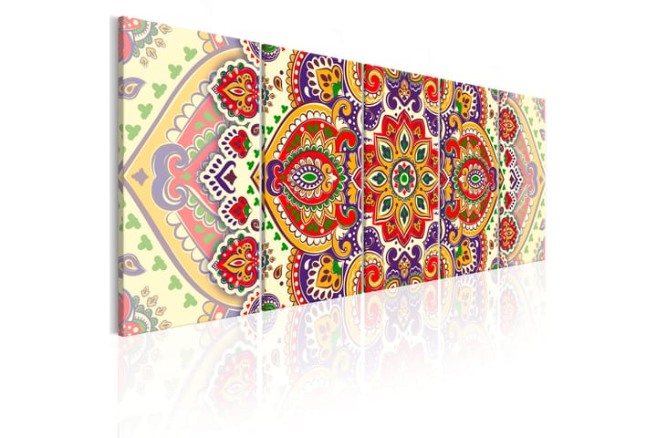 Taulu Colourful Ornament 200x80 - Artgeist sp. z o. o. - Sisustustuotteet - Taulu & taide - Canvas-taulu