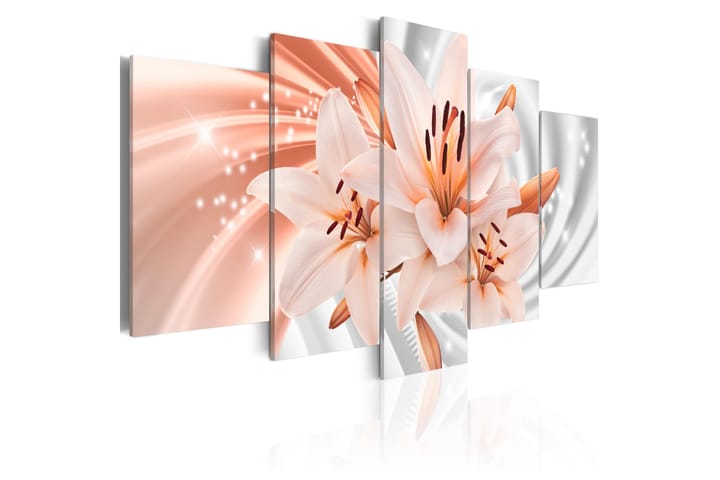 Taulu Coral Lilies 100x50 - Artgeist sp. z o. o. - Sisustustuotteet - Taulu & taide - Canvas-taulu