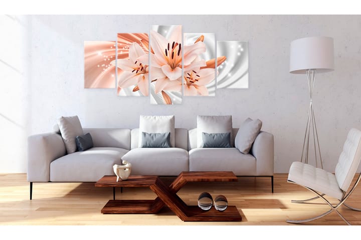 Taulu Coral Lilies 100x50 - Artgeist sp. z o. o. - Sisustustuotteet - Taulu & taide - Canvas-taulu