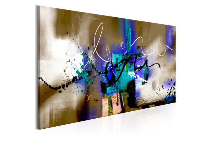 Taulu Crazy Serpentines 1 Part Brown Narrow 120x40 - Artgeist sp. z o. o. - Sisustustuotteet - Taulu & taide - Canvas-taulu