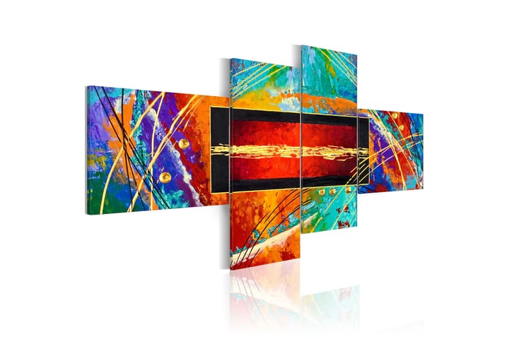 Taulu Dance Of Rainbow 100x45 - Artgeist sp. z o. o. - Sisustustuotteet - Taulu & taide - Canvas-taulu