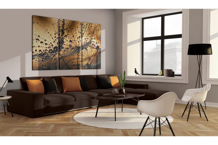 Taulu Dandelions and dew 90x60 - Artgeist sp. z o. o. - Sisustustuotteet - Taulu & taide - Canvas-taulu