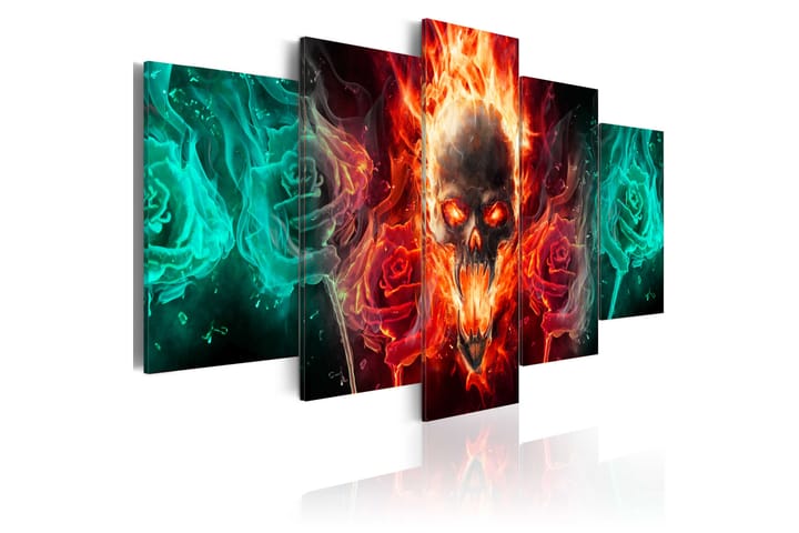 Taulu Dark Fires 200x100 - Artgeist sp. z o. o. - Sisustustuotteet - Taulu & taide - Canvas-taulu