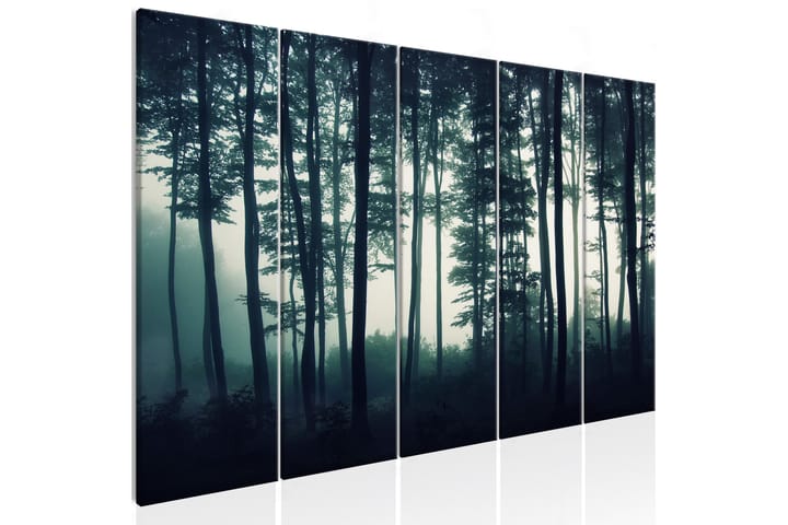 Taulu Dark Forest 5 Parts Narrow 225x90 - Artgeist sp. z o. o. - Sisustustuotteet - Taulu & taide - Canvas-taulu